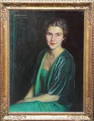 Arturo Noci - New York Art Deco Portrait - Richard Taylor Fine Art