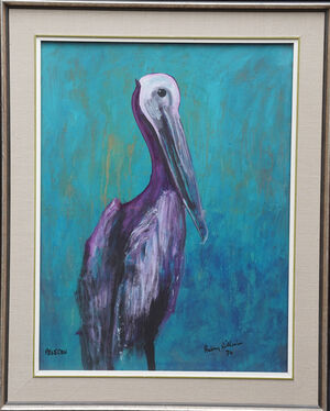 Aubrey Williams - Pelican - Richard Tayalor Fine Art