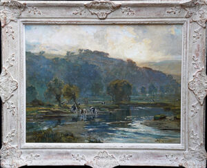 Bertram Priestman - Wharfedale Yorkshire - Richard Taylor Fine Art