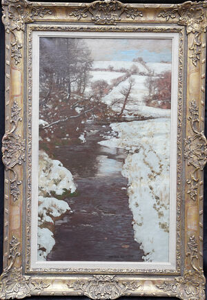 George Houston - Scottish Landscape -Richaard Taylor Fine Art George Houston - Scottish Landscape -Richard Taylor Fine Art