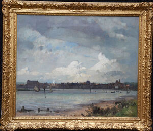 John ALfrd Arnesby Brown - Wells by Sea Norfolk - Richard Taylor Fine Art