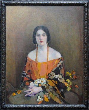 Norah Neilson Gray - Exotic - Glasgow Girl - Richard Taylor Fine Art