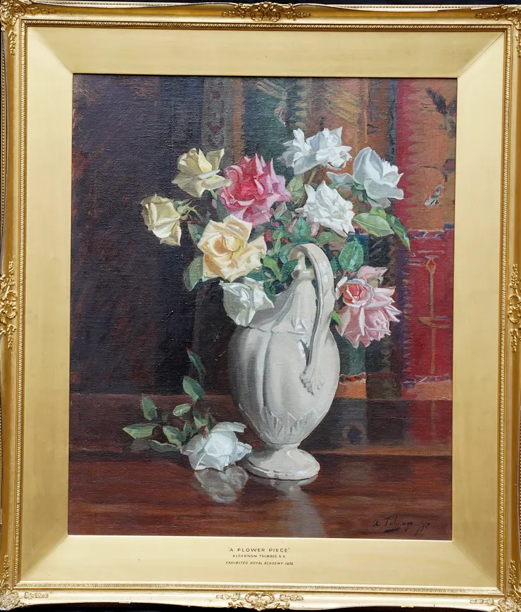 British Floral by Algernon Talmage at Richard Taylor Fine Art