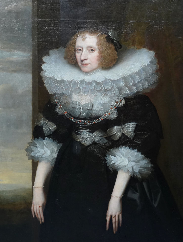 Flemish Old Master Portrait by Anthony van Dyck at  Richard Taylor Fine Art