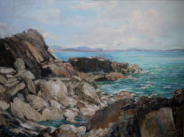 archiblad kay iona scotland - richard taylor fine art