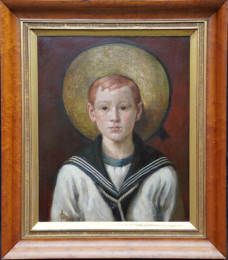 British Portrait of a Sailor Boy at Richard Taylor Fine Art