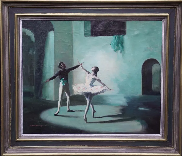 British Ballet Art by Elizabeth Bridge  at Richard Taylor Fine Art