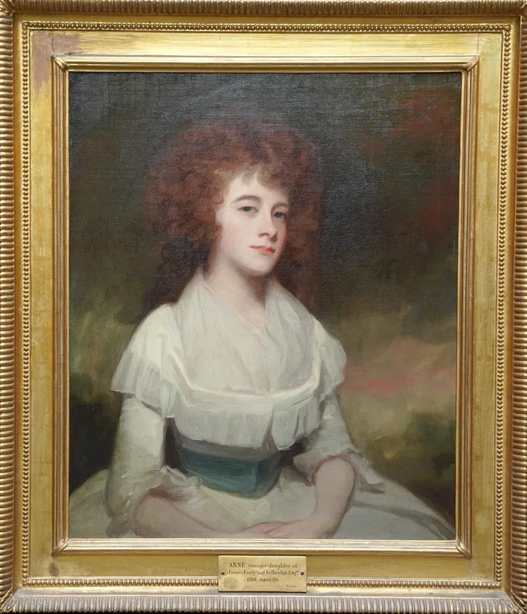 British Female Portrait by George Romney at Richard Taylor Fine Art