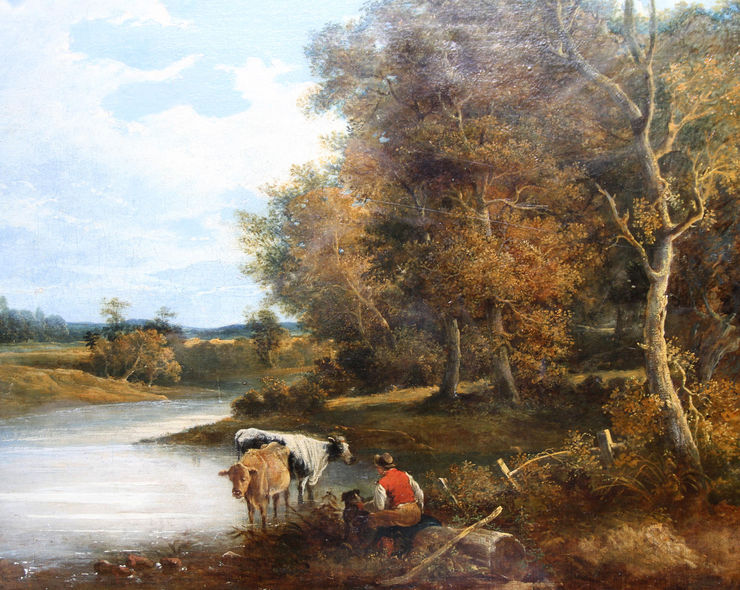 George Vincent 1796-1831- British Landscape - Richard Taylor Fine Art