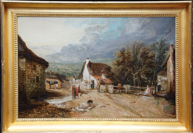 British Exhibited Landscape by  James Ward at Richard Taylor Fine Art