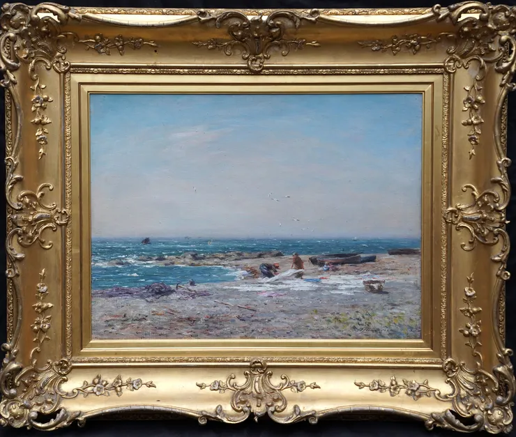 Scottish Coastal Landscape by Joseph Henderson at Richard Taylor Fine Art