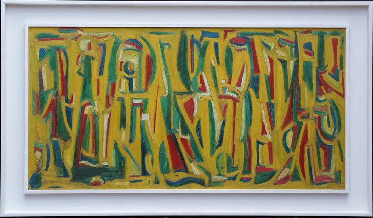 British Abstract by Leo Davy at Richard Taylor Fine Art