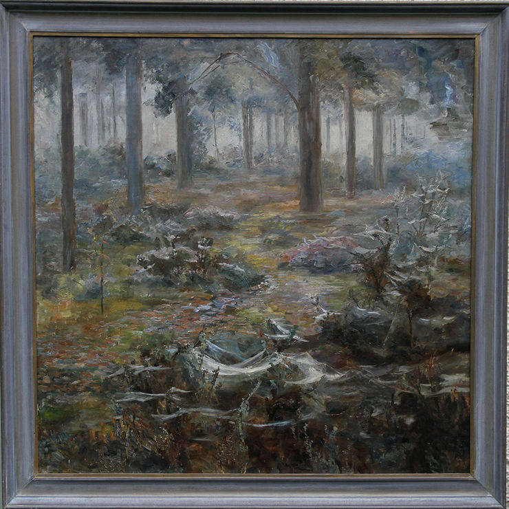 olive hockin - a mystical woodland-  richard taylor fine art