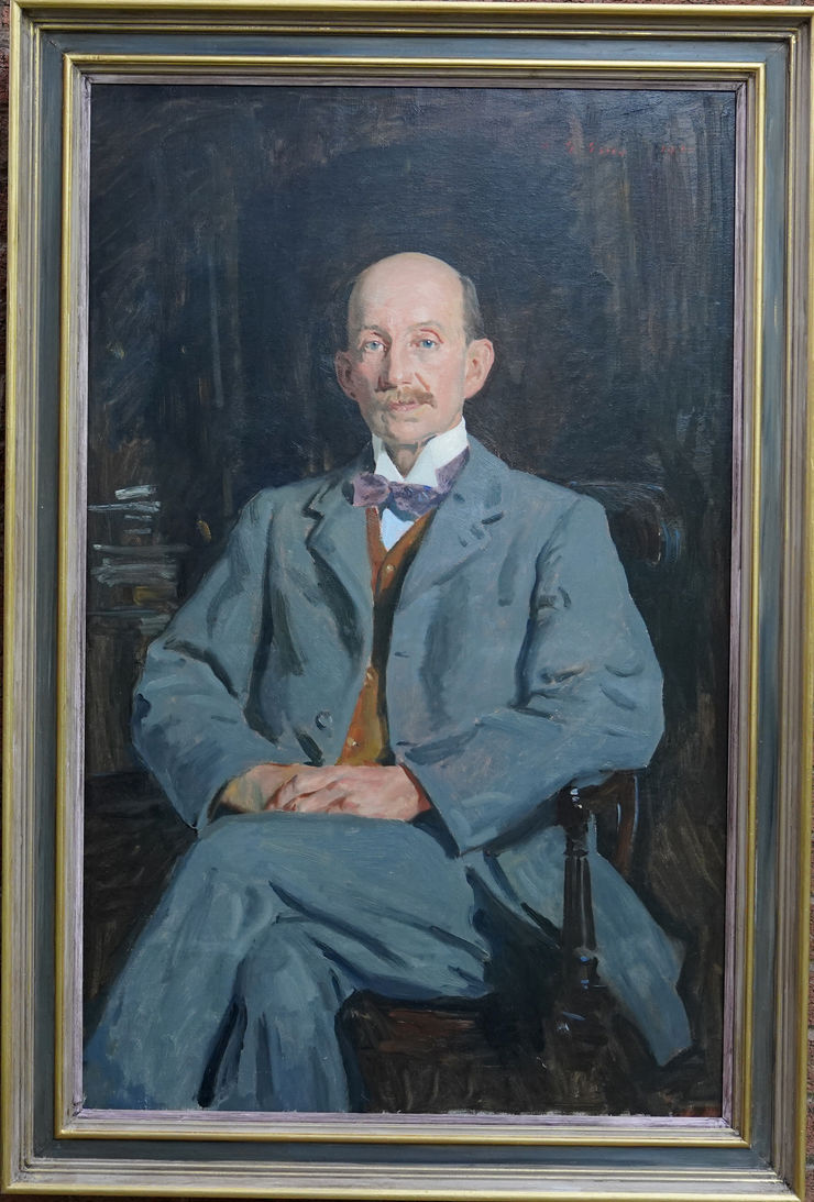 British Male Portrait by Reginald Grenville Eves at Richard Taylor Fine Art