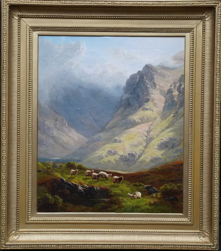 Scottish Highlands Landscape by William M Davies at Richard Taylor Fine Art