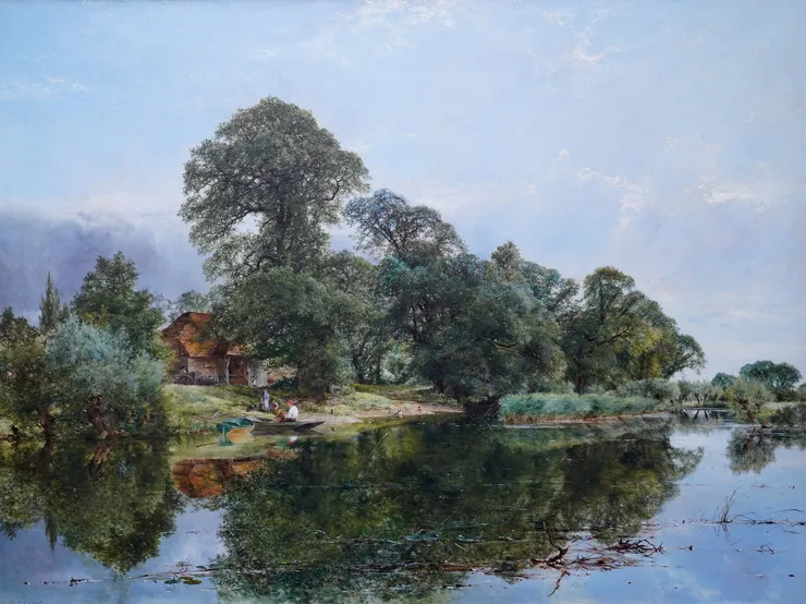 William Gosling - Victorian Landscape - Richard Taylor Fine Art