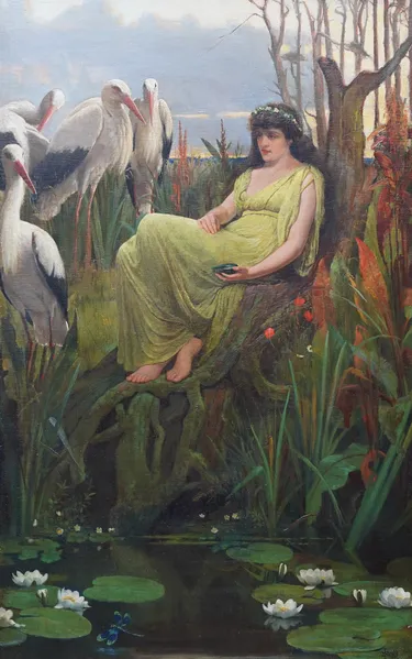 Portrait of The Marsh King's Daughter