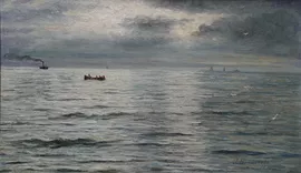 Scottish Victorian Impressionist Seascape by Joseph Henderson Richard Taylor Fine Art